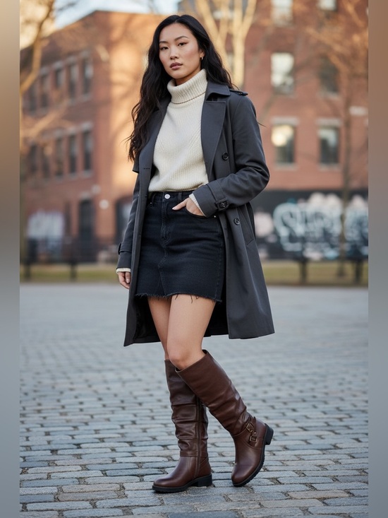Style & Co. Shoes - NWOB STYLE & CO Marliee Riding Boots in Brown Size 6.5